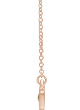 14K White Gold .03 CTW Natural Diamond Heart 16