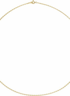 10K Yellow Gold 1.7 mm Cable 16