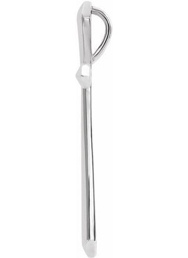 14K White Gold Elongated Cross Pendant