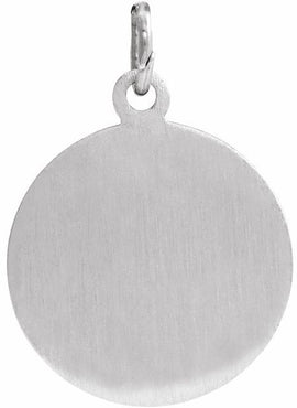 Sterling Silver 18 mm St. Anthony Medal