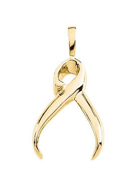 Platinum Freeform Pendant