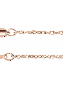 14K Yellow Gold 1.5 mm Rope 18