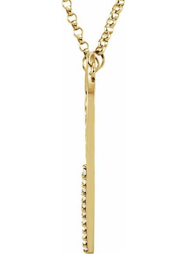 14K Yellow Gold 1/10 CTW Natural Diamond 