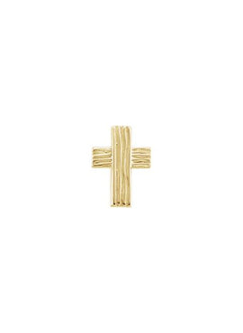 10K Yellow Gold The Rugged Cross® Lapel Pin