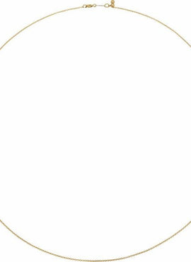 14K Yellow Gold-Filled 1.1 mm Adjustable Cable 16-22