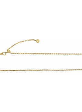 14K Yellow Gold-Filled 1.1 mm Adjustable Cable 16-22