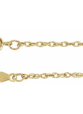 14K Yellow Gold 1.25 mm Rope 16