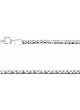 Sterling Silver 1.75 mm Popcorn 16