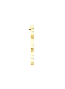 14K Yellow Gold 1.8-3 mm Round Add a Diamond Bracelet Link Only
