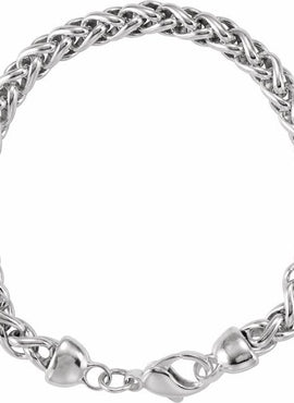 Sterling Silver Wheat 8
