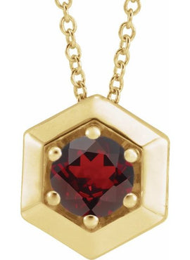 14K White Gold 1/2 CT Natural Diamond Geometric 16-18