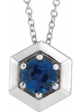 14K White Gold 1/2 CT Natural Diamond Geometric 16-18