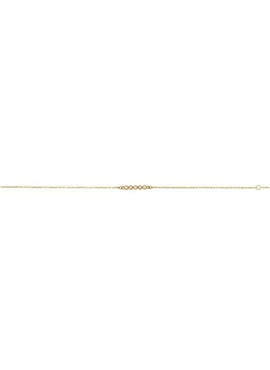 14K White Gold 1/8 CTW Natural Diamond Bar 6 1/2-7 1/2