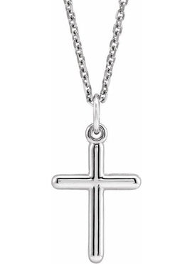 14K Yellow Gold Cross Pendant