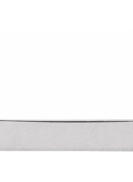 14K White Gold Engravable Geometric 16-18