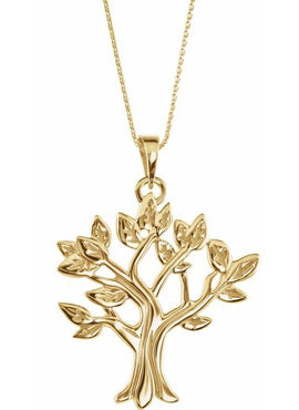 14K Rose Gold My Tree™ Family Pendant