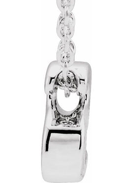 14K Yellow Gold Initial A 16-18