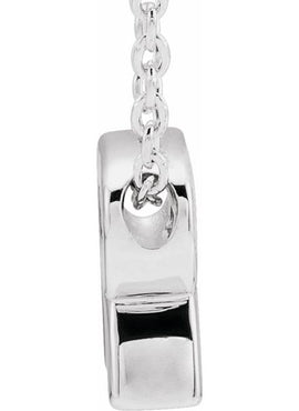14K Yellow Gold Initial A 16-18