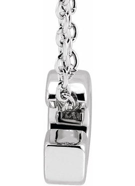 14K Yellow Gold Initial A 16-18