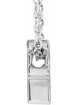 14K Yellow Gold Initial A 16-18