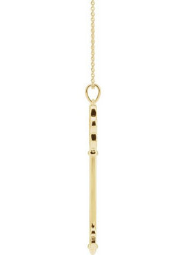 14K Yellow Gold Mother's Key® 16-18