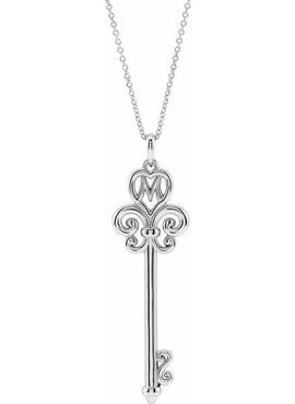 14K Yellow Gold Mother's Key® 16-18