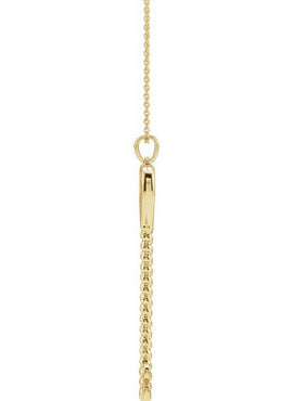 14K Yellow Gold Mother's Key® 16-18