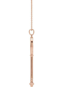 14K Yellow Gold Mother's Key® 16-18