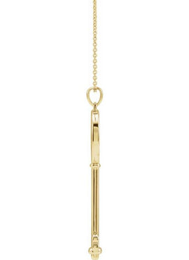 14K Yellow Gold Mother's Key® 16-18
