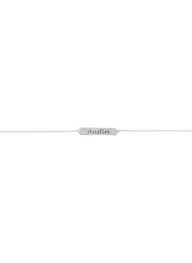 14K White Gold Geometric 7-8