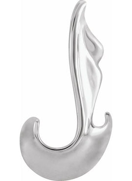 14K Yellow Gold Freeform Pendant
