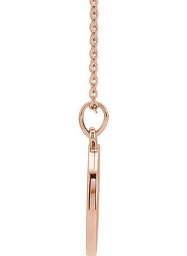 14K White Gold 1/5 CTW Natural Diamond Engravable 16-18