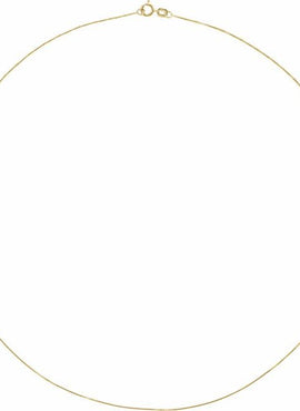 14K Yellow Gold .55 mm Box 7