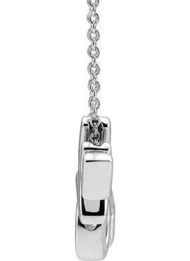 Sterling Silver Love 16-18