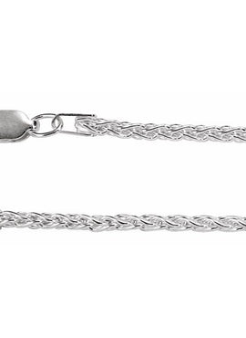 Sterling Silver 2.25 mm Wheat Chain by the Inch
