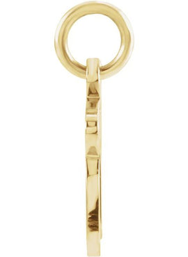 14K Yellow Gold Chai Pendant