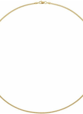 14K Yellow Gold 1.82 mm Box 7