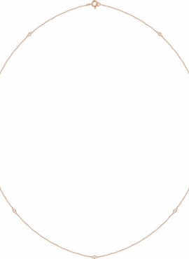 14K White Gold 1/4 CTW Natural Diamond 7-Station 24