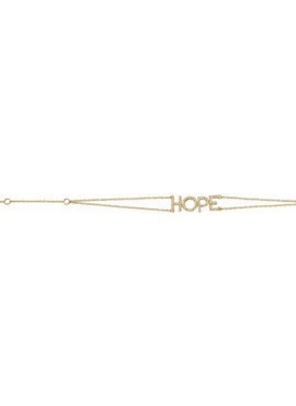14K Yellow Gold 1/4 CTW Natural Diamond Hope 5-7
