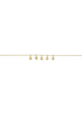 14K Yellow Gold Geometric 5-Station 7