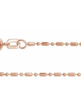 14K Yellow Gold 1.15 mm Hollow Diamond-Cut Bead 7