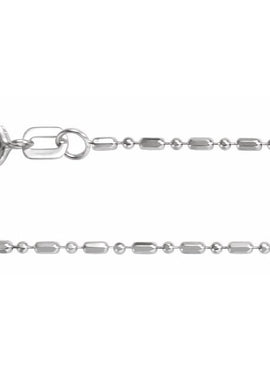 14K Yellow Gold 1.15 mm Hollow Diamond-Cut Bead 7