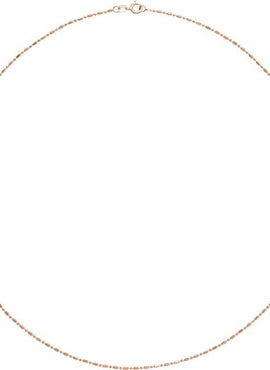 14K Yellow Gold 1.15 mm Hollow Diamond-Cut Bead 7