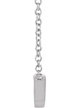 Platinum Geometric Bar 16