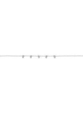 14K Yellow Gold Beaded 5-Station 7