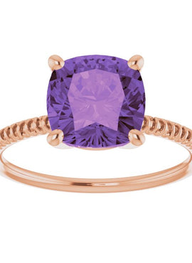 14K Yellow Gold Natural Sky Blue Topaz Ring