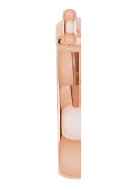 14K Yellow Gold Freeform Bar 16