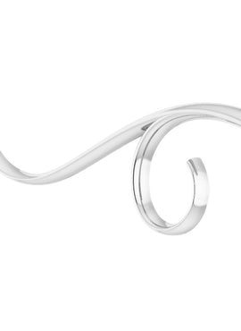 14K Yellow Gold Freeform Bar 16