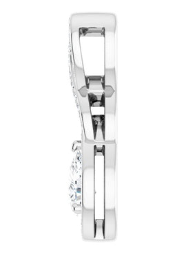 14K White Gold 1/3 CTW Natural Diamond Pendant