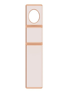 14K White Gold Petite Cross Slide Pendant